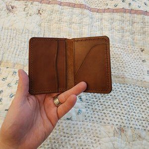 Leather card holder